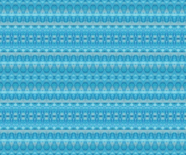 Αποτυπώματα Μελανιού Φυλετική Υφή Μελανιού Μπλε Μποέμικη Βαφή Μπλε Dyed — Φωτογραφία Αρχείου