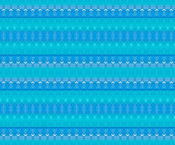 Jasny Udar Barwnika Niebieski Odcisk Etniczny Szczotka Ocean Dyed Niebieski — Zdjęcie stockowe