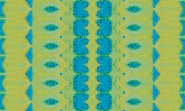 Textura Corante Azul Amarelo Tintura Grunge Verde Gradiente Têxtil Pincel — Fotografia de Stock