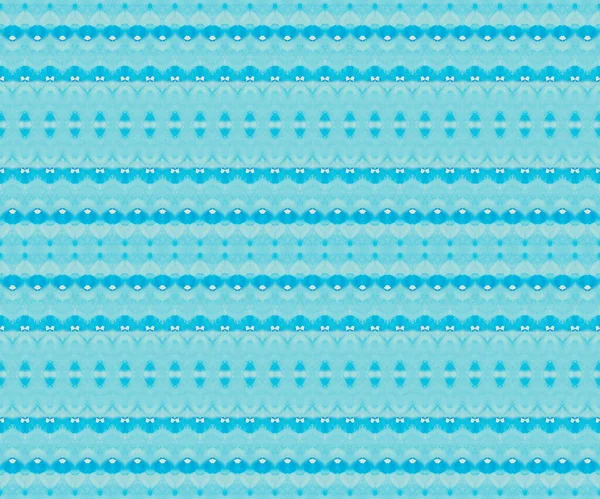 ブルー エスニック インク 死んだインクの印刷 ブルーアブストラクトブラシ 青い部族の織物 海で死んだブラシ オーシャン ダイの略 明るいグラデーションタイダイ — ストック写真