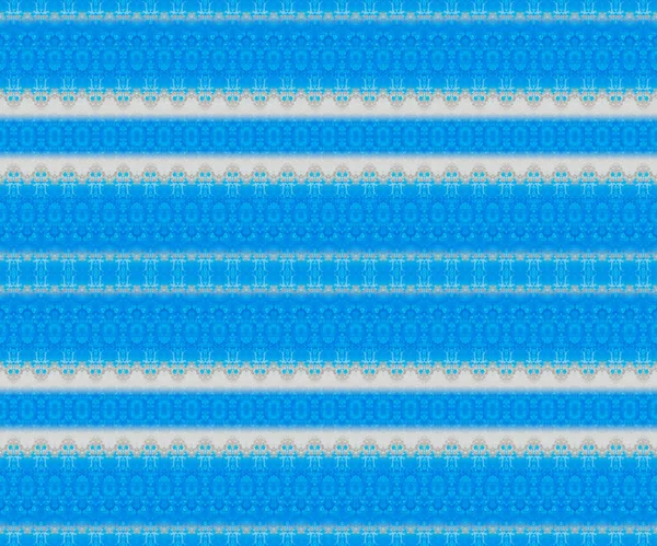 Jasny Barwnik Grunge Sea Dyed Print Niebieski Czeski Barwnik Niebo — Zdjęcie stockowe