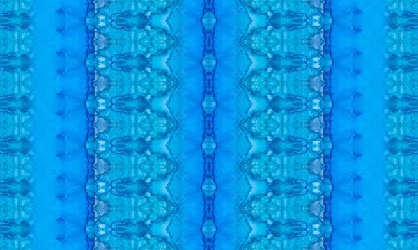 Βούρτσα Ουρανού Φυλής Μπλε Μποέμικη Βαφή Κλωστοϋφαντουργικά Μπλε Φυλή Βαμμένο — Φωτογραφία Αρχείου