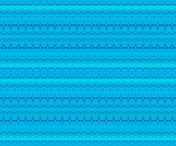 Escova Tribal Sky Sea Dye Stroke Impressão Sem Costura Azul — Fotografia de Stock