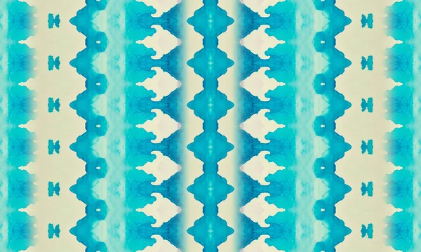 Têxtil Mão Tribal Tintura Étnica Azul Tinta Tribal Sky Blue — Fotografia de Stock