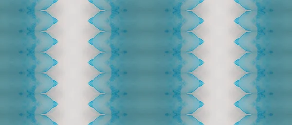 Törzsi Absztrakt Ecset Festett Batik Textúra Könnyű Törzsi Festék Kék — Stock Fotó