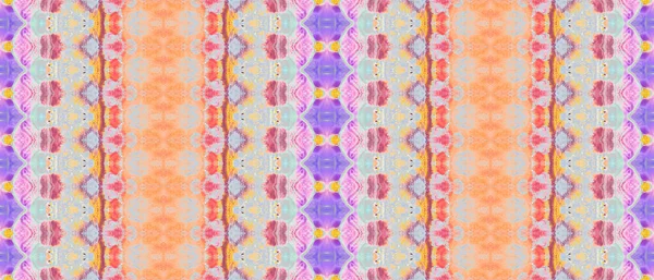 Purple Tribal Paint Syrabohemiska Zig Zag Violett Kornavtryck Acid Texture — Stockfoto