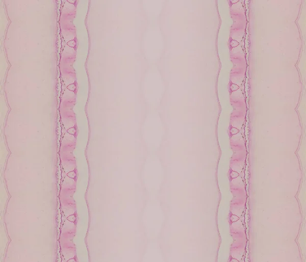 Szczotka Atramentowa Różowa Farba Abstrakcyjna Odcisk Paski Jasny Atrament Akwarela — Zdjęcie stockowe