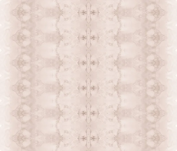 Bruine Graanverf Bruin Boheems Textiel Beige Tribal Textuur Beige Dye — Stockfoto