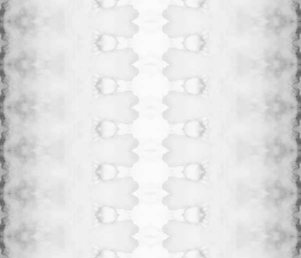 White Tribal Abstract Wit Boheems Textiel Heldere Geverfde Print Gray — Stockfoto