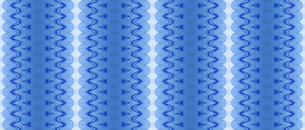 Peinture Encre Tribale Modèle Bleu Bohême Blue Tie Dye Print — Photo