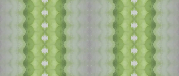 Stampa Lusso Verde Inchiostro Batik Acquerello Pittura Grani Grigi Stampa — Foto Stock