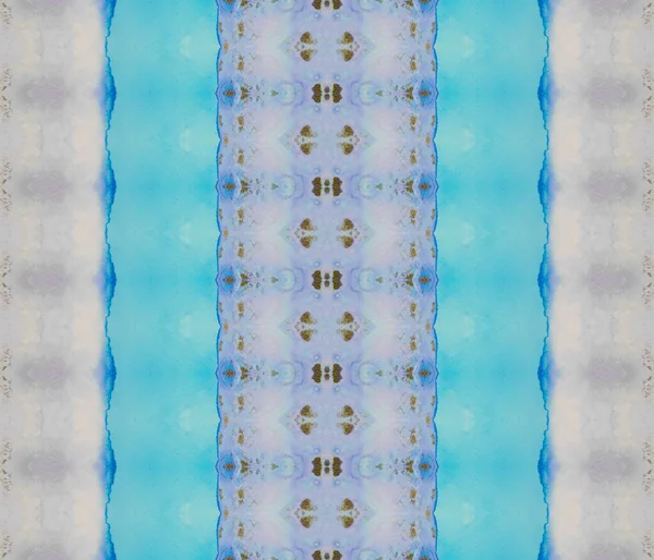 Brun Färgad Batik Blue Grain Batik Guldfärgad Grunge Grön Tie — Stockfoto