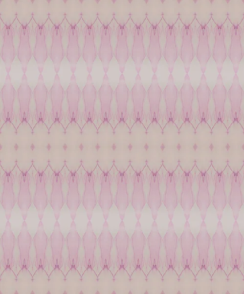 Pink Tie Dye Batik Dyed Ink Brush Pink Bohemian Stripe — Stock Photo, Image
