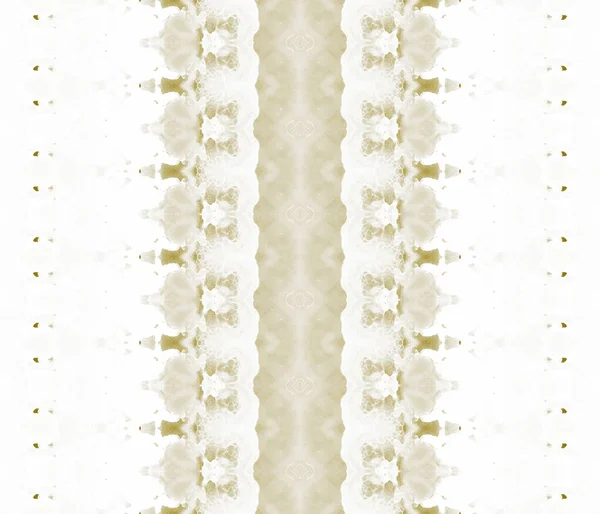 Sepia Geverfd Textiel Roestig Geverfd Patroon Sepia Inkt Batik Vuile — Stockfoto