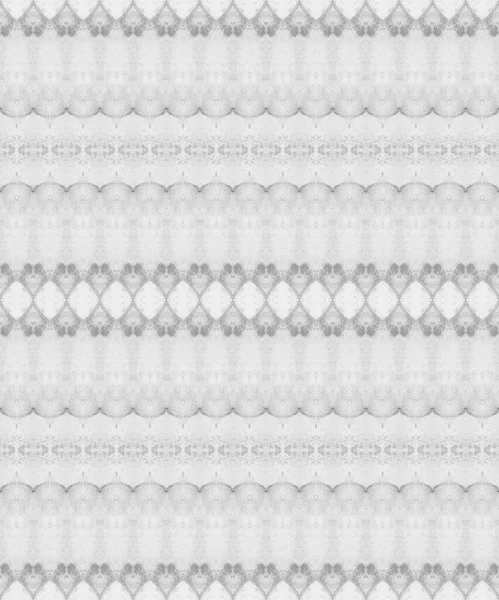 ヴィンテージ染めペイント 灰色の民族バティック 明るいインクブラシ 白部族のテクスチャ ホワイト ダイの略 ライトインクストライプ 灰色の穀物バティック グレーのバティック インク — ストック写真