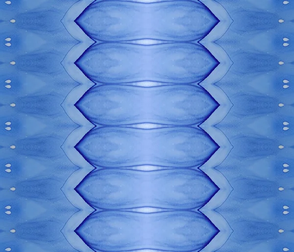 Patroonverf Geverfd Sky Ink Aquarel Licht Geverfd Batik Blauwe Tie — Stockfoto