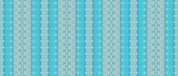 Peinture Ethnique Encre Jaune Bleu Texture Batik Textile Dégradé Gris — Photo