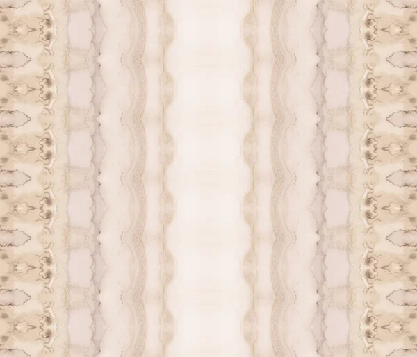 Patrón Tribal Beige Textil Degradado Marrón Tinte Beige Acuarela Ocean —  Fotos de Stock