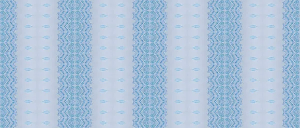 民族抽象バティック 青のグラデーションのバティック ブルーアブストラクトブラシ 明るいインクの水彩 死んでしまったプリントストライプ 海の部族ブラシ 民族インクペイント 青のバティック インク Tribal — ストック写真
