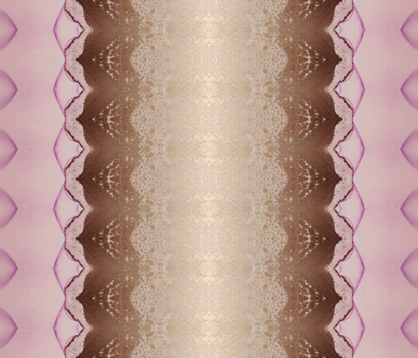 Pink Dye Abstrakt Guld Etnisk Bläck Rosa Stamavtrycket Ljusbläck Batik — Stockfoto