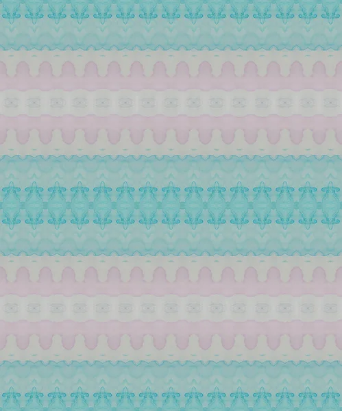 Голубой Крашеный Текстиль Розовый Батик Дай Синяя Чернила Морского Красителя — стоковое фото