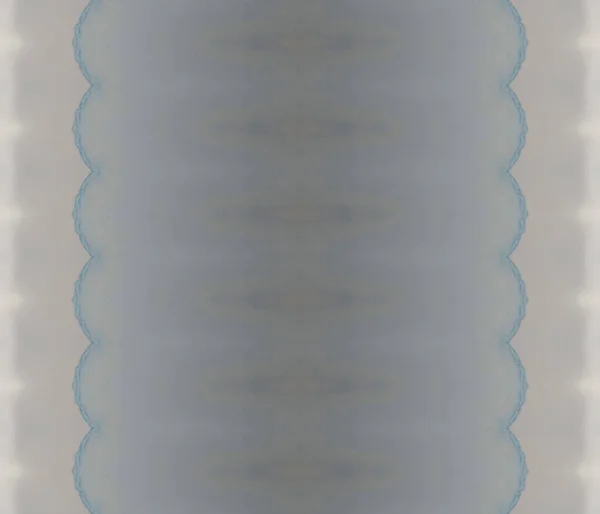 Blue Pattern Print Light Ethnic Print Tribal Ink Batik Dyed — Stock Photo, Image