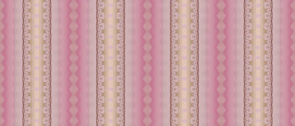 Impresión Teñida Soleada Textura Rosa Batik Rayas Tinta Ligera Patrón —  Fotos de Stock