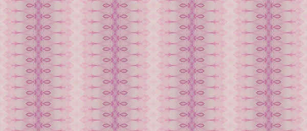 Абстракция Светлых Чернил Розовый Чешский Галстук Печать Племени Зиг Заг — стоковое фото