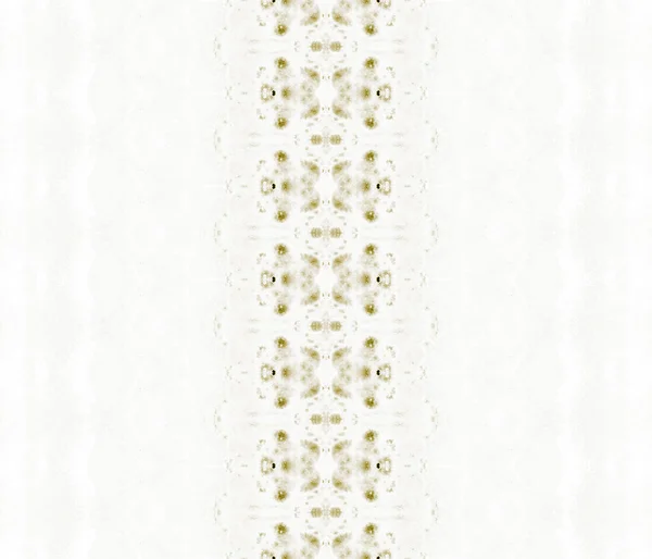 Hnědá Barva Akvarelu Retro Barevná Kravata Sepia Bohemian Textile Zlatý — Stock fotografie