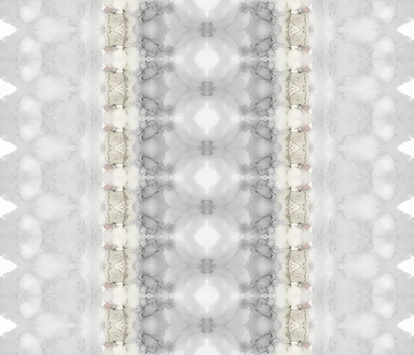 Fehér Etnikai Ecset Retro Tinta Batik Fehér Etnikai Textil Fehér — Stock Fotó