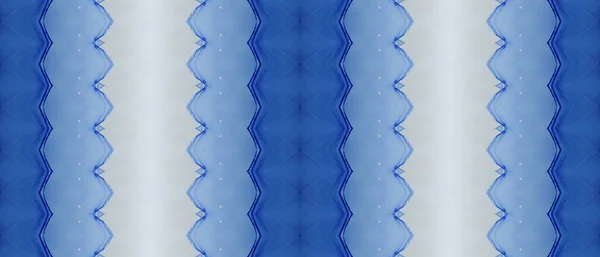 Dyed Pattern Print Dyed Ink Brush Ethnic Abstract Brush Blue — Stock Photo, Image