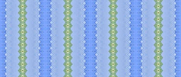 Pinsel Mit Blauer Textur Vorhanden Green Gradient Textile Sea Dye — Stockfoto