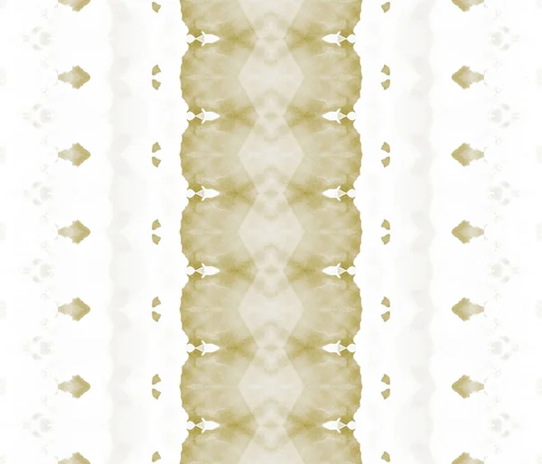 Gold Gold Paint Sepia Dyed Batik Dirty Hand Pattern Beige — Stock Photo, Image