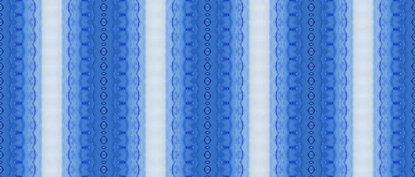 Ethnische Krawattenbürste Ethnische Tuschpinsel Vorhanden Blaue Ethnische Tinte Helle Tinte — Stockfoto