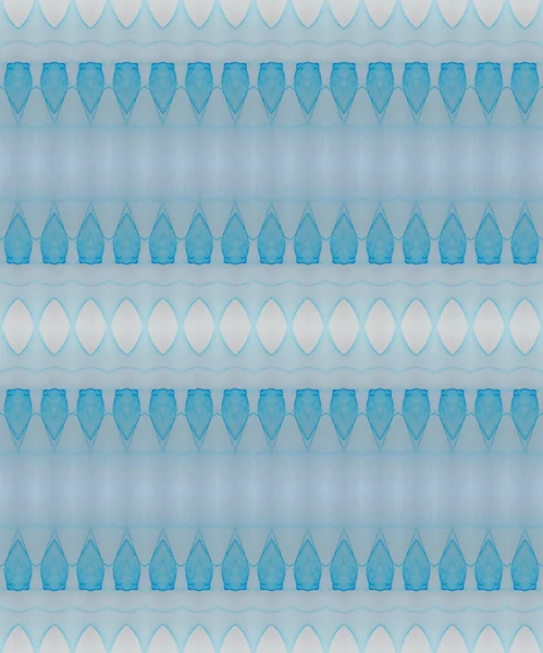 Pincel Têxtil Tingido Tinta Céu Abstrato Blue Texture Batik Tinta — Fotografia de Stock