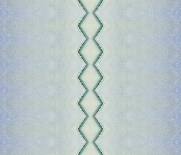 Sky Tribal Paint Blue Green Dyed Batik Blue Bohemian Textile — Stock Photo, Image