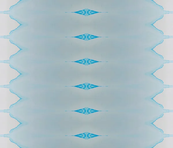 Hell Gefärbte Batik Abstrakt Mit Leichter Tinte Blue Bohemian Pattern — Stockfoto
