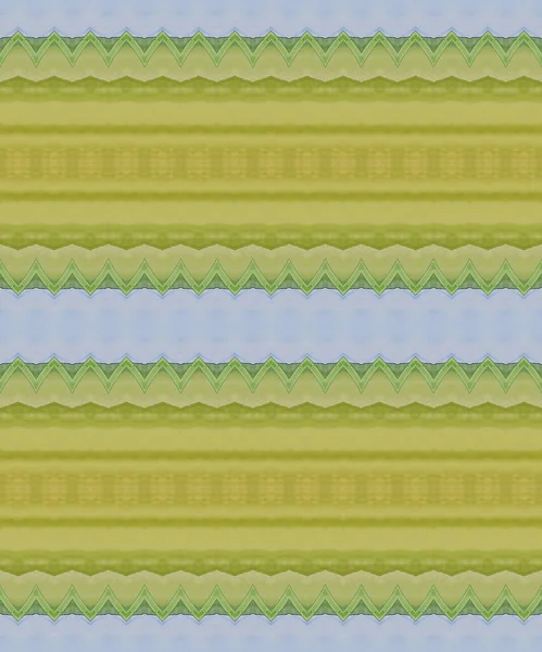 Зеленый Зеленый Крашеный Отпечаток Синяя Этническая Краска Голубой Этнический Батик — стоковое фото
