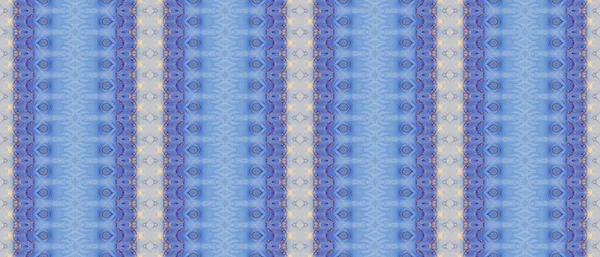 Blau Gefärbter Batik Säurefarbstoff Aquarell Vorhanden Braune Handtextur Grünkorn Batik — Stockfoto