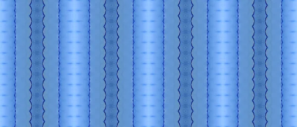 Kék Gradient Minta Etnikai Nyomtatás Cikcakkban Kék Mintafesték Kék Batik — Stock Fotó