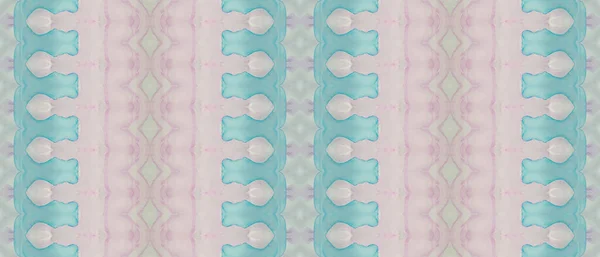 Pink Dyed Batik Corante Gradiente Azul Tinta Rosa Aquarela Tinta — Fotografia de Stock