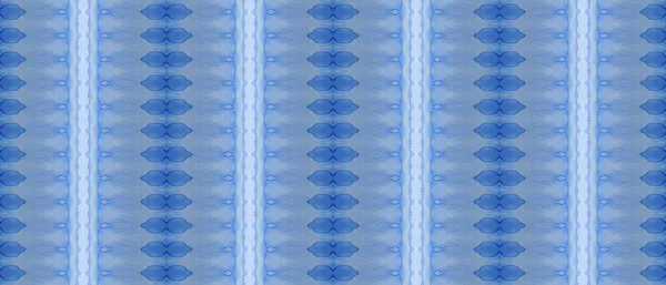 Boyalı Kravat Fırçası Batik Boyası Kabilesi Etnik Mürekkep Fırçası Mavi — Stok fotoğraf