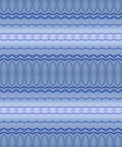 Niebieski Atrament Batik Niebieski Wzór Gradientu Odcisk Niebieskiego Krawata Etniczna — Zdjęcie stockowe