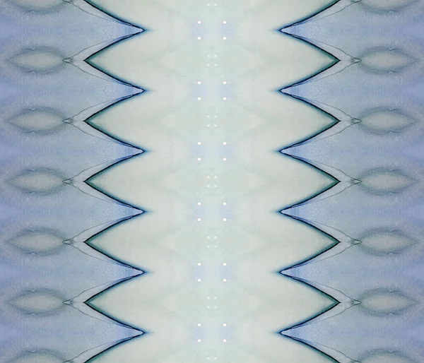 Blue Ethnic Pattern Blue Dyed Stripe Green Ethnic Batik Ocean — Stock Photo, Image