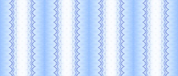 Синяя Абстрактная Кисть Голубой Градиентный Текстиль Небесный Этник Батик Синие — стоковое фото