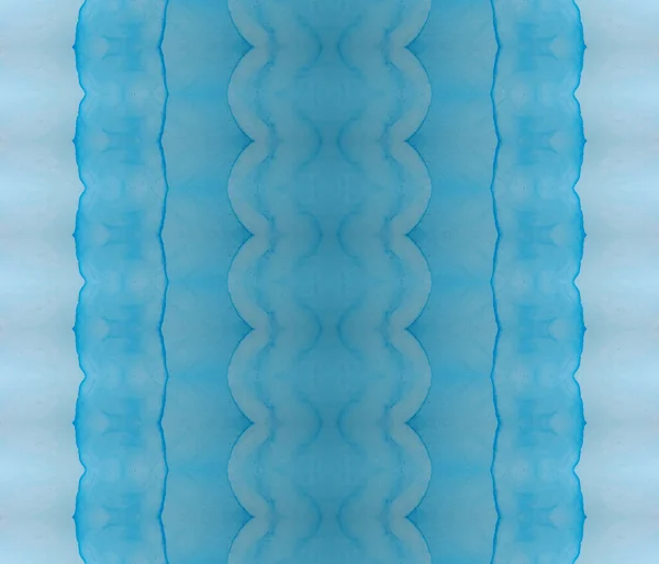 Färgade Batik Textur Blue Bohemian Tie Dye Tribal Bläckfärg Blå — Stockfoto