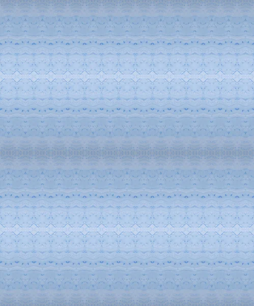Têxtil Boêmio Azul Pintura Tintura Gravata Azul Pincel Tribal Abstrato — Fotografia de Stock