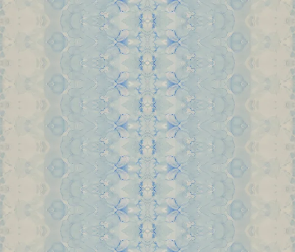 Blå Texturfärg Färgade Batik Tie Dye Blå Bohemisk Textil Stambläck — Stockfoto