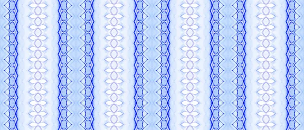 Tinta Étnica Azul Etnia Batik Abstract Corante Gradiente Azul Impressão — Fotografia de Stock