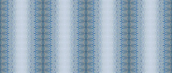 Etnische Borstel Textiel Blauwe Naadloze Verf Blauwe Batik Inkt Blauwe — Stockfoto
